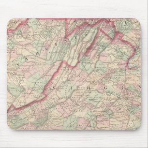 Tapis De Souris Delaware, Maryland, Virginie-Occidentale