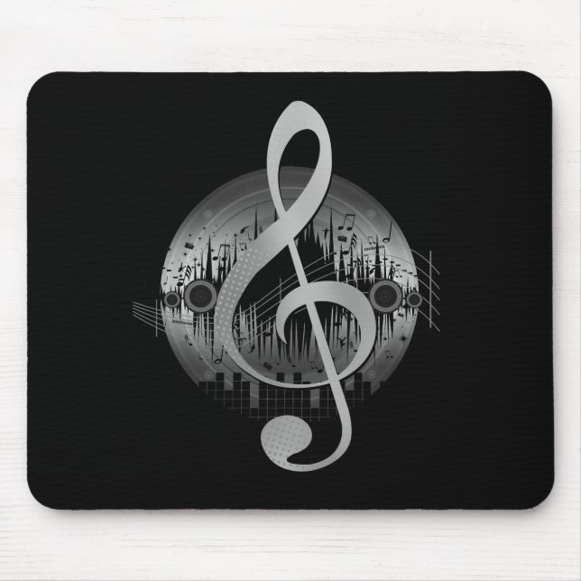 Tapis De Souris Délicat Tune - Argent (Devant)