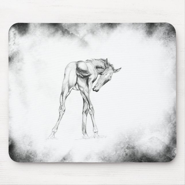 Tapis De Souris Démangeaisons avec bordure (Devant)