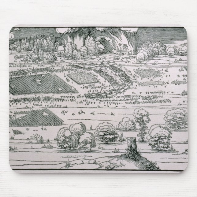 Tapis De Souris Démonstration de la mesure défensive (Devant)