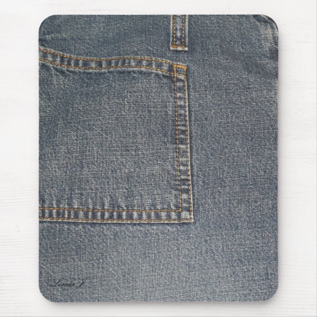 Tapis De Souris Denim Mousepad (Devant)