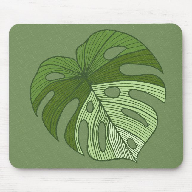 Tapis De Souris Denim vert (Devant)