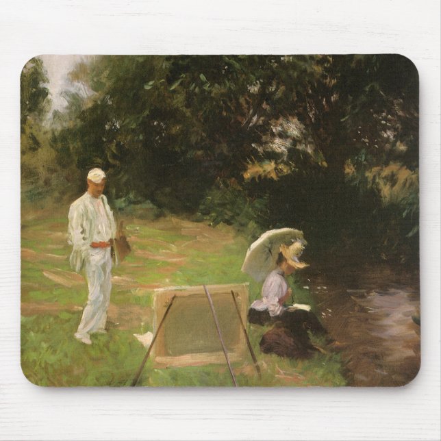 Tapis De Souris Dennis Miller Bunker Peinture à Calcot par Sargent (Devant)