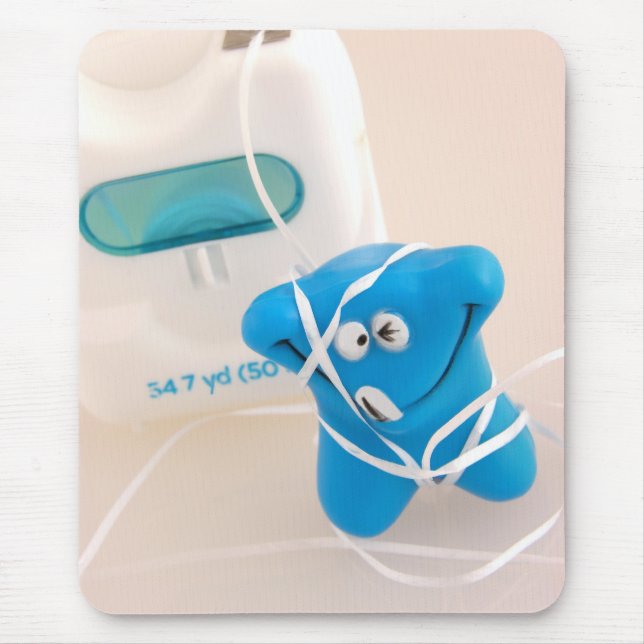 Tapis De Souris Dent heureuse (Devant)