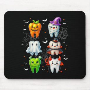 Tapis De Souris Dental Boo Crew Tee Dentist Halloween Costumes W