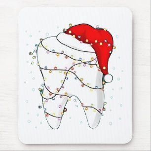 Tapis De Souris Dental Christmas Dunny Dentist Holiday