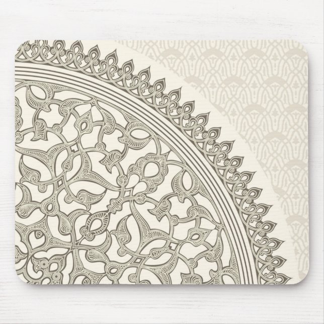 Tapis De Souris Dentelle Arabe de style (Devant)