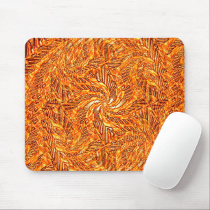 Tapis De Souris Dentelle de citrouille tourbillonnante.....