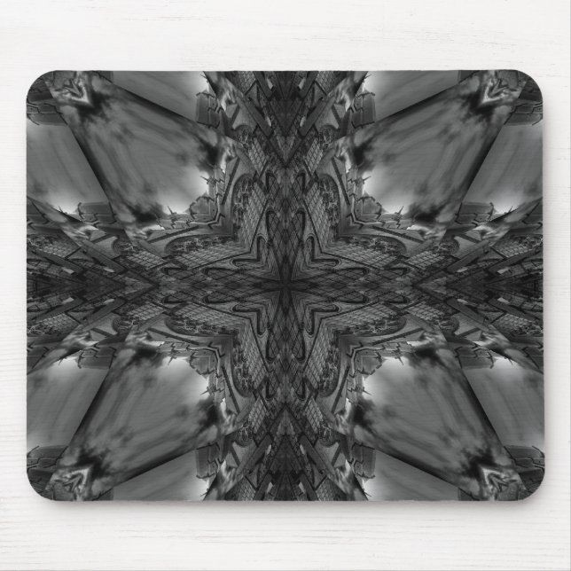 Tapis De Souris dentelle noire gothique (Devant)