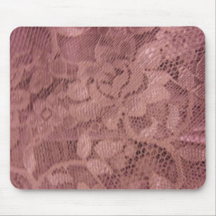 Tapis De Souris Dentelle rose rose