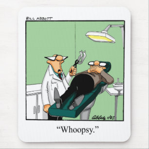 Tapis De Souris Dentiste drôle Bureau Humour Mousepad
