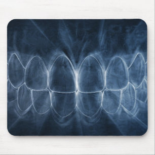 Tapis De Souris Dentiste Teeth Bite Mousepad