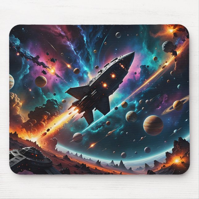 Tapis De Souris Départ de l'astroport (Devant)