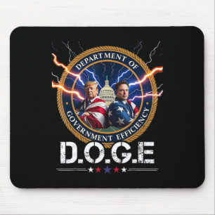 Tapis De Souris Département de l'efficacité du gouvernement Doge T