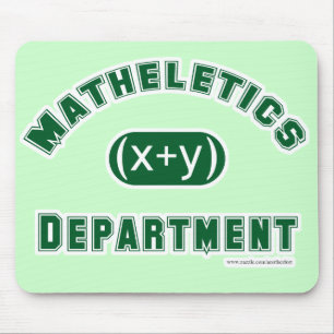Tapis De Souris Département de mathlétisme Mousepad