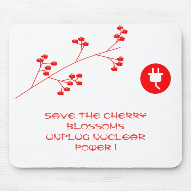 TAPIS DE SOURIS DÉPLACER LA PUISSANCE NUCLÉAIRE (Devant)