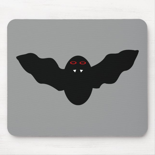 Tapis De Souris Déplaisant Halloween Vampire Bat Mousepad (Devant)