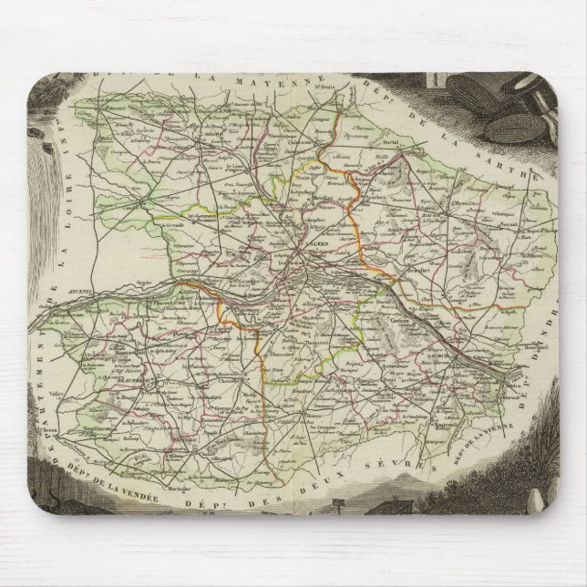 Tapis De Souris Dept About Hand and and Dormouse (Devant)