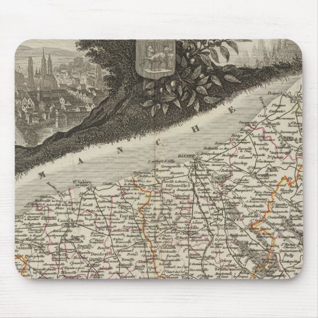 Tapis De Souris Dept De La Siena Bottom (Devant)