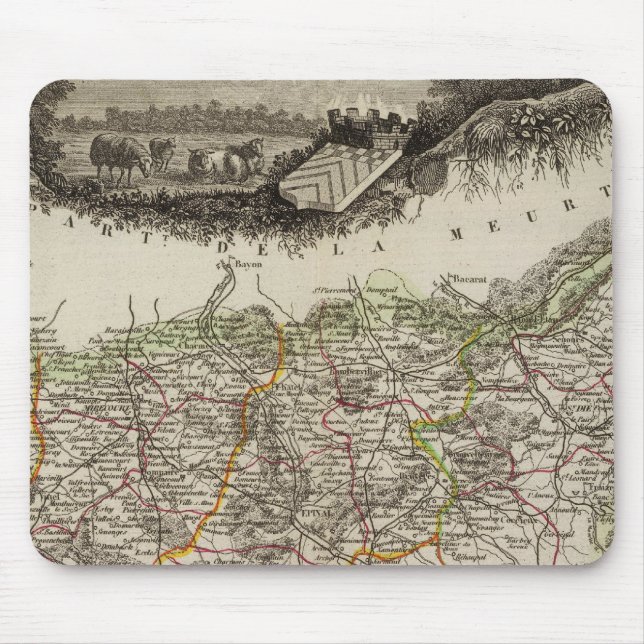Tapis De Souris Dept Des Vosges (Devant)