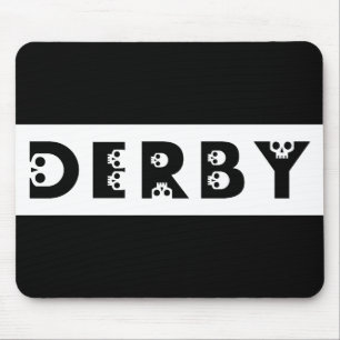 Tapis De Souris derby : skullphabet