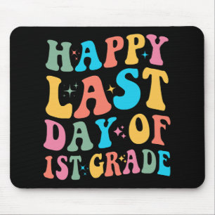 Tapis De Souris Dernier Jour De 1re Année D'école Dernier Jour D'é