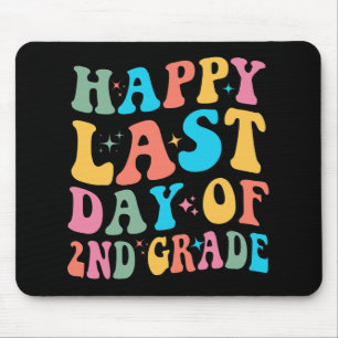 Tapis De Souris Dernier Jour De 2e Année Dernier Jour D'école Groo