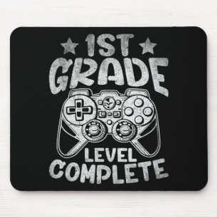Tapis De Souris Dernier jour d'école niveau 1re année diplômé comp