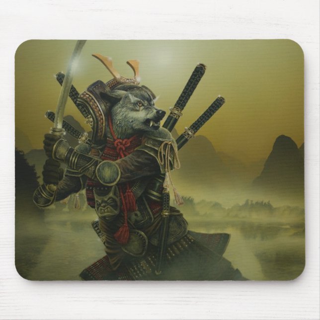 Tapis De Souris "Dernier" Mousepad samouraï (Devant)