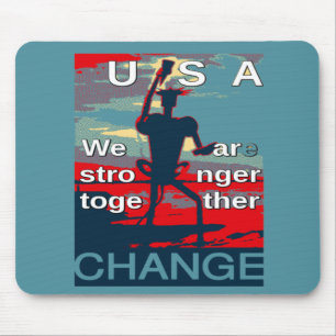 Tapis De Souris Dernier slogan de campagne d'Hillary Clinton pour