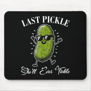 Tapis De Souris Dernière coquille de cornichon chatouille humour p