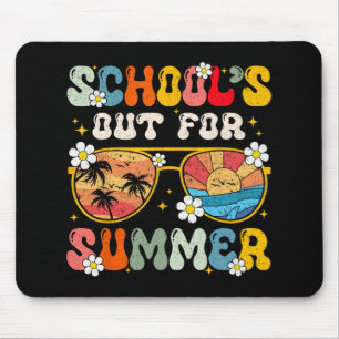 Tapis De Souris Dernière journée d'école dehors pour les garçons d