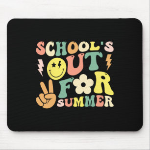 Tapis De Souris Dernière Journée D'École Super Sortie Pour L'Été T