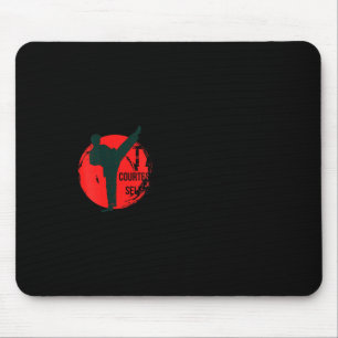 Tapis De Souris Des 5 principes du Do Tae Kwon Courtoisie
