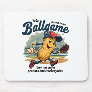 Tapis De Souris Des cacahuètes Drôle Me Sortent Au Jeu Bysebyl