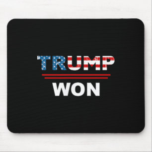 Tapis De Souris (des deux côtés) Trump drôle remporte Trump 45_47t