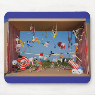 Tapis De Souris Des fubby au Cirque avec de nombreux acts.