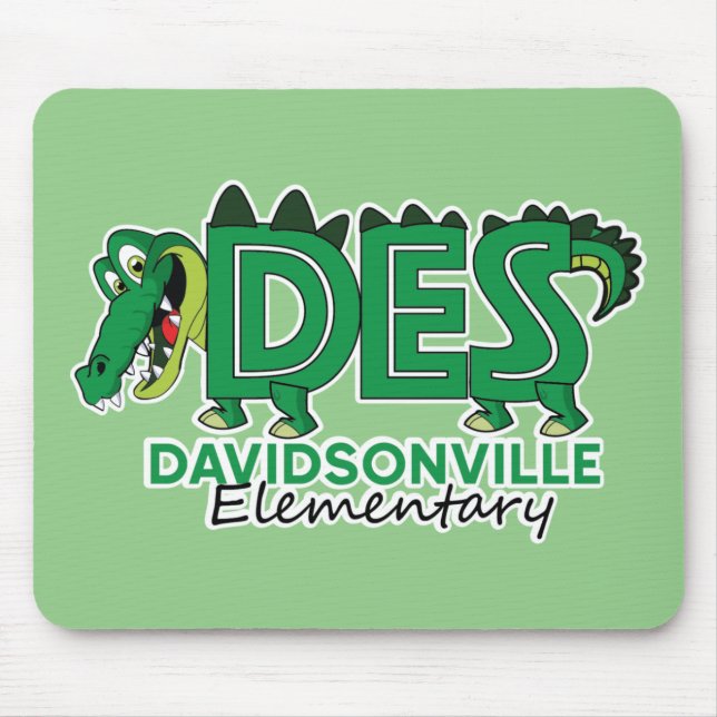 Tapis De Souris DES - Gator Gear Mousepad (Devant)