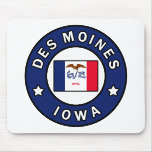 Tapis De Souris Des Moines Iowa