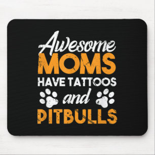 Tapis De Souris Des Moms Impressionnantes Ont Des Tatouages Et Des