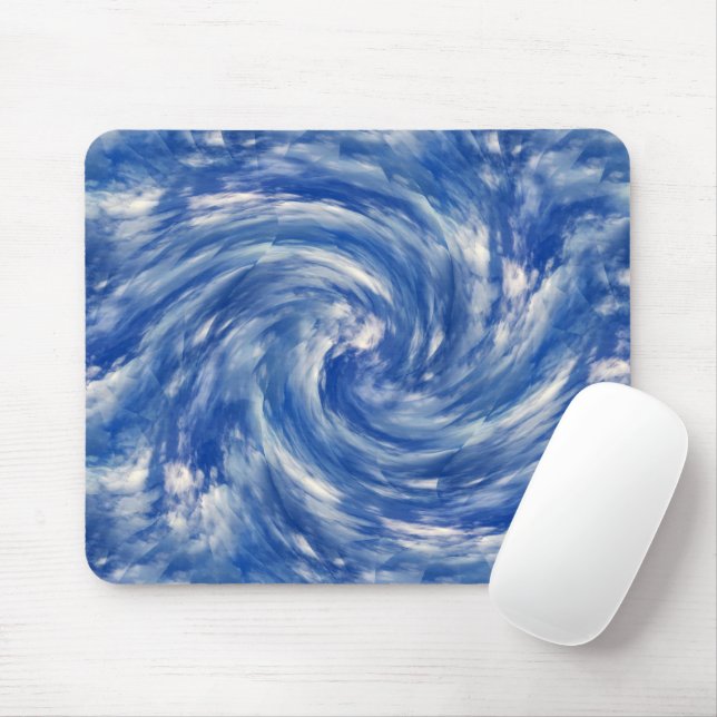 Tapis De Souris Des nuages qui tourbillonnent...... (Avec souris)