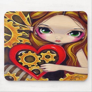 Tapis De Souris "Des rouages Valentine" Mousepad