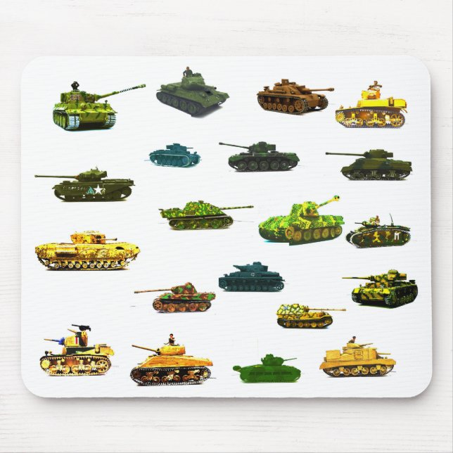 Tapis De Souris Des tanks. (Devant)