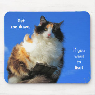 Tapis De Souris Descendez-moi !