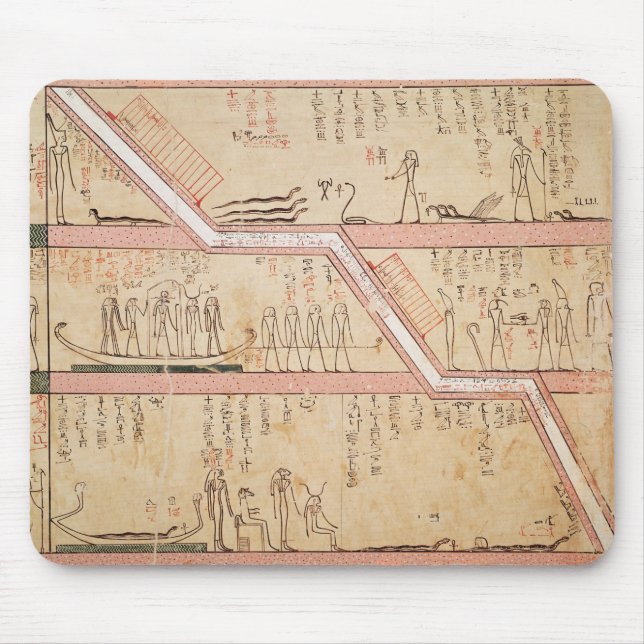 Tapis De Souris Descente du sarcophage dans la tombe (Devant)