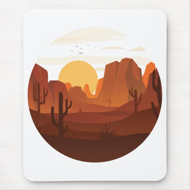 Tapis De Souris Desert Dune (Devant)