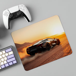 Tapis De Souris Desert Dune Racing : Supercar Sunset Adventure