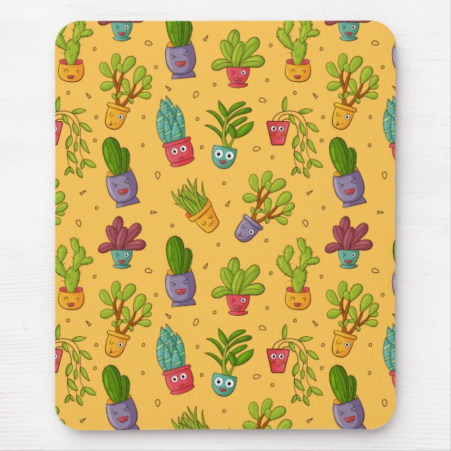 Tapis de souris Désert Succulent (Devant)