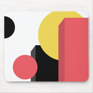 Tapis De Souris design Abstrait, coloré, moderne, simple, dynamiqu