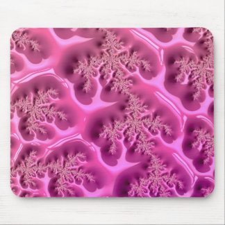Tapis De Souris Design Abstrait fractal ~ Waffle rose ~ Pad de sou